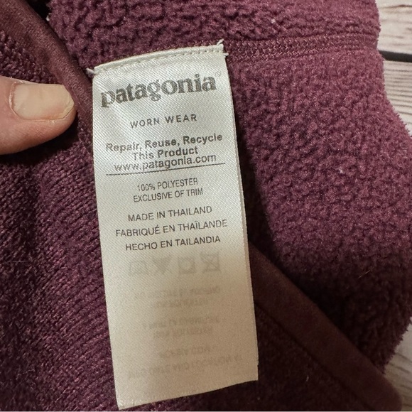 Patagonia Better Sweater® 1/4-Zip Fleece Current Large - Picture 8 of 8